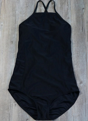 Black Bandage One Piece Bathing Suit 4